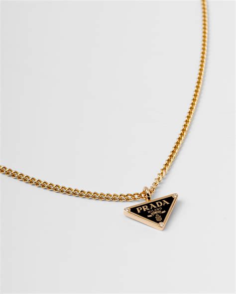 Prada diamond necklace